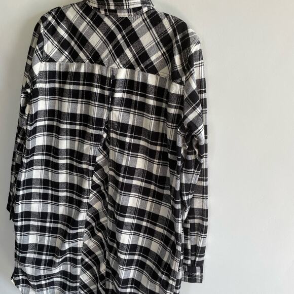NWT Duluth Trading Co Plaid Folklore Flannel Duster - Picture 7 of 8
